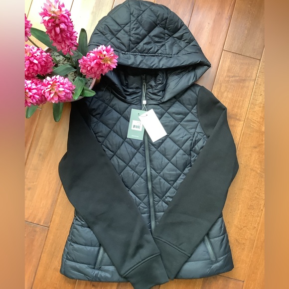 SOIA & KYO Quilted Fleece Jacket - Picture 4 of 12